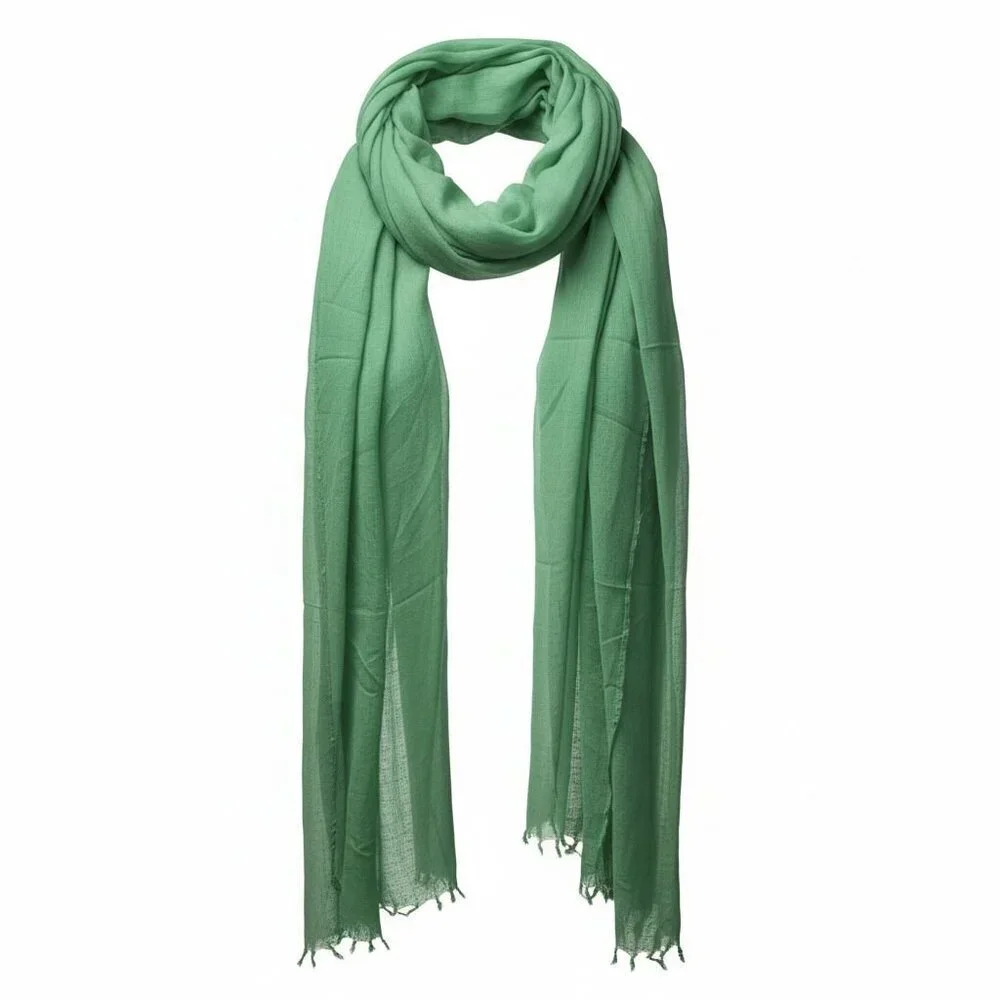 Calypso Green Sarong / Beach Wrap Scarf | One Size | Resort Cover-Up